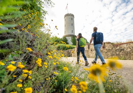 Von Burg zu Berg Wanderung Sparrenburg Bielefeld